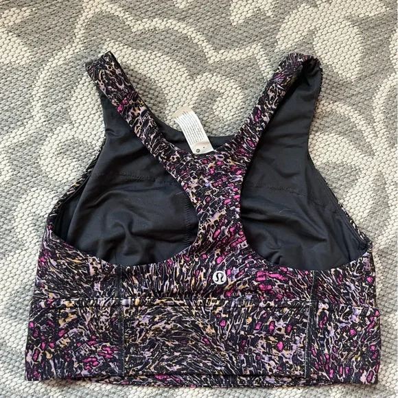 NWOT Lululemon Wunder Train bra/leggings set, size 8, Topography Multi - Picture 10 of 15